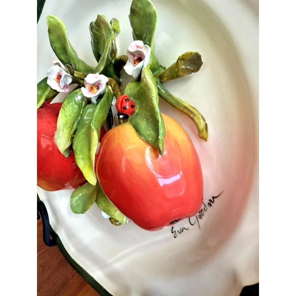Eva Gordon-Signed Apples Lady Bug 11.5